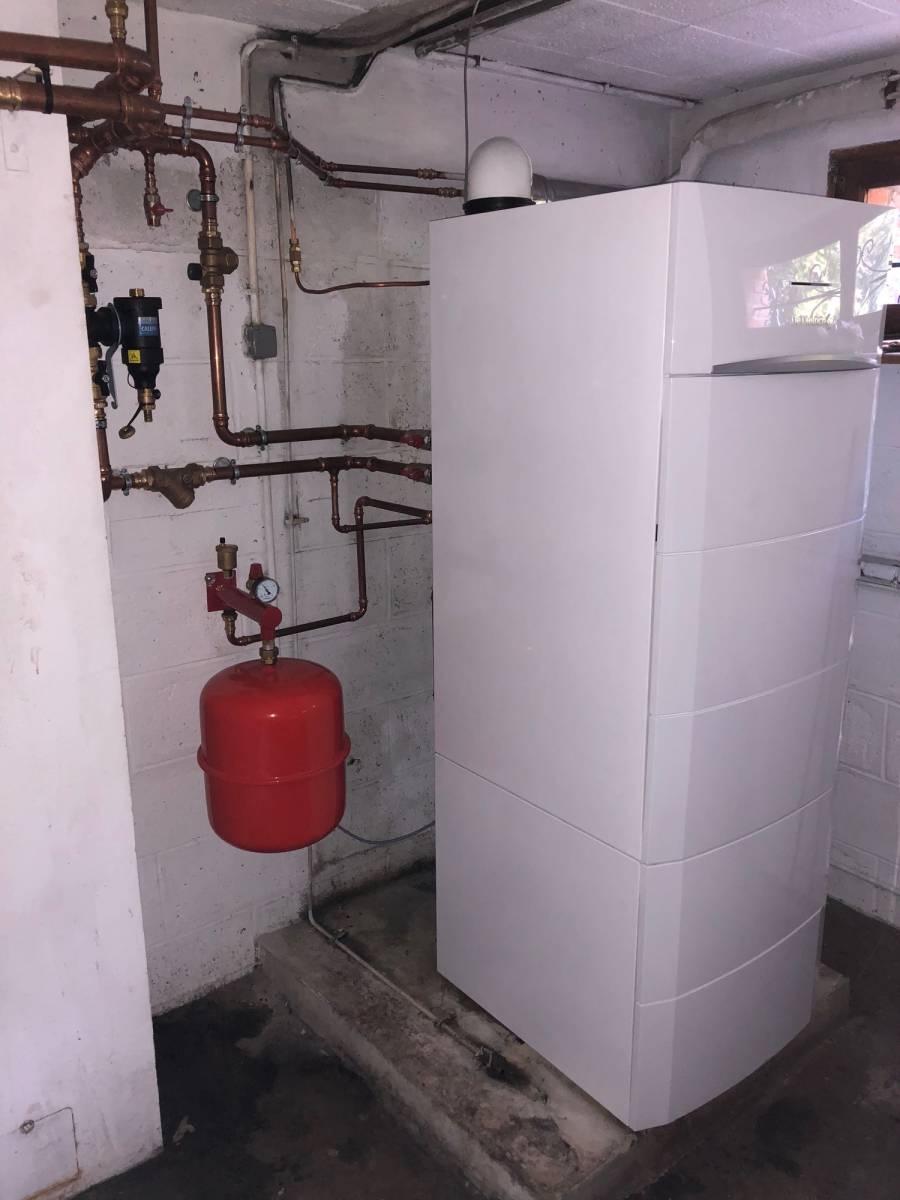 INSTALLATION D'UNE CHAUDIERE FIOUL A CONDENSATION AU HAVRE