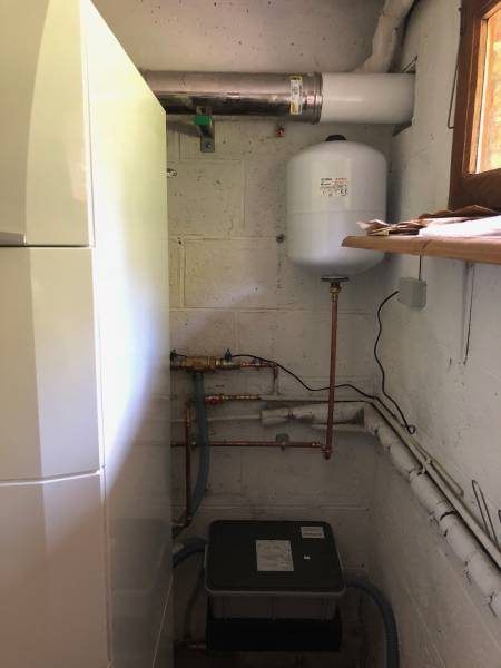 INSTALLATION D'UNE CHAUDIERE FIOUL A CONDENSATION A HONFLEUR