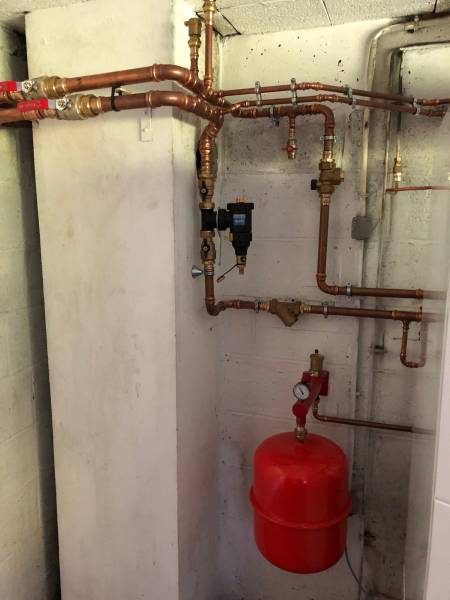 INSTALLATION D'UNE CHAUDIERE FIOUL A CONDENSATION A GONNEVILLE-LE-MALLET