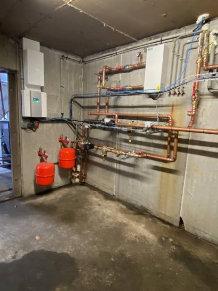 INSTALLATION D'UNE CASCADE DE POMPE A CHALEUR NIBE A HERICOUT-EN-CAUX