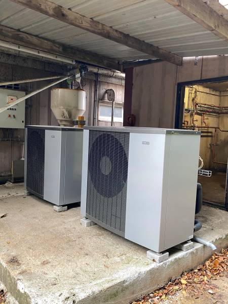 INSTALLATION DE POMPES A CHALEURS NIBE A FOUCART