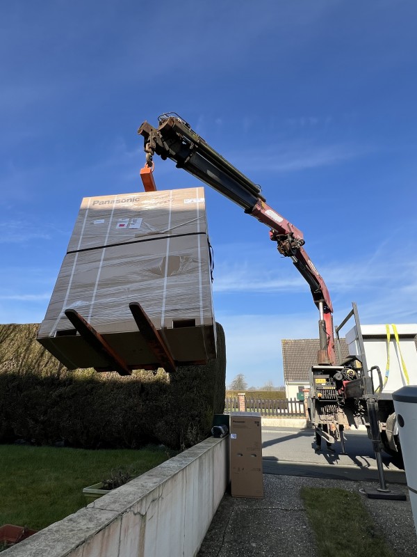  Remplacement d’une pompe à chaleur STIEBEL ELTRON par une pompe à chaleur PANASONIC génération M sur le secteur de GERPONVILLE Haute-Normandie.
